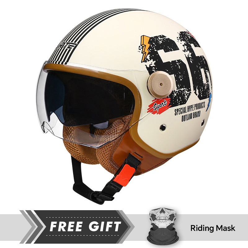 Motorcycle Gear Store - DOT 3/4 мотоциклетные шлемы с открытым