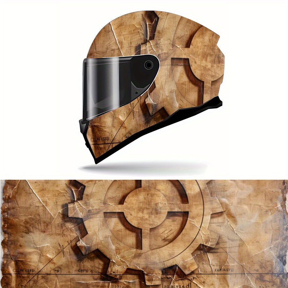 Виниловая пленка для шлема в с – обзор и цена Motorcycle Gear Pattern