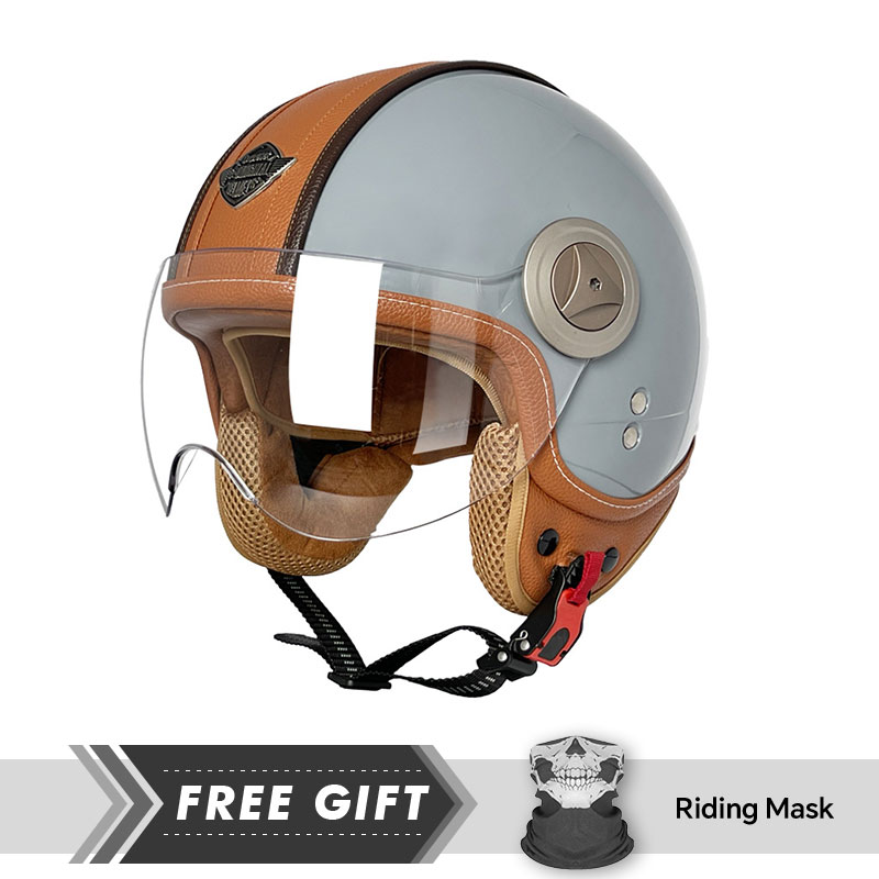 3/4 шлем с открытым лицом, вин – обзор и цена Motorcycle Gear Store